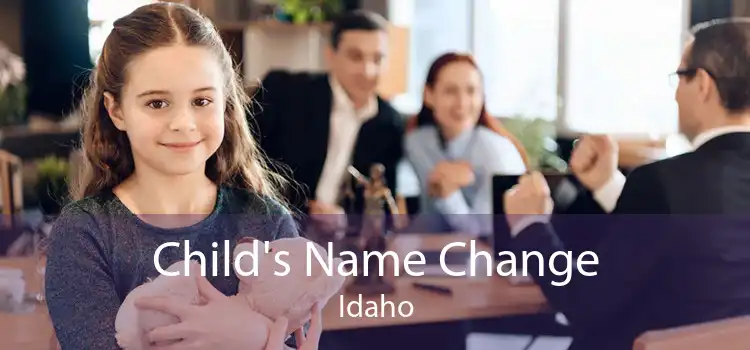 Child's Name Change Idaho