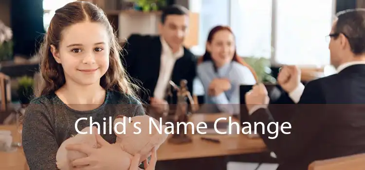 Child's Name Change 